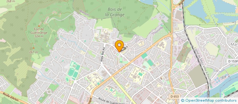 localisation de l'entreprise MADAME RIMA HIDOUSSI  THIONVILLE