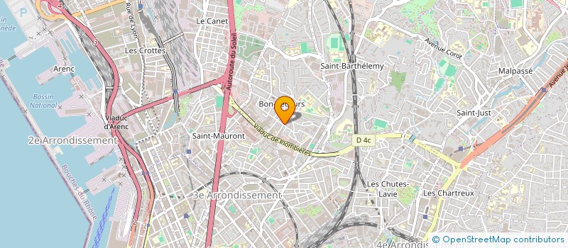 localisation de l'entreprise MADAME RIMA JAOUANI à MARSEILLE