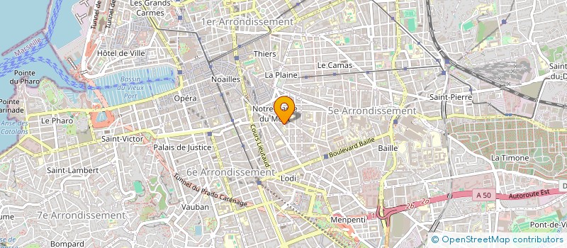 localisation de l'entreprise MADAME RIMA KSOURI à MARSEILLE
