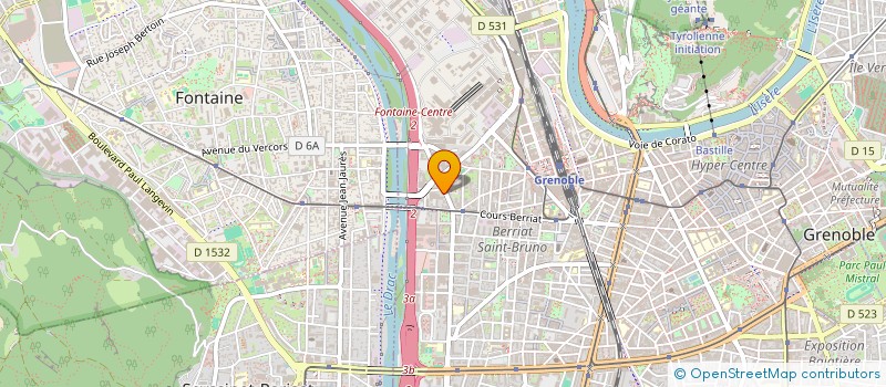 localisation de l'entreprise MADAME RIMA MILAZ  GRENOBLE