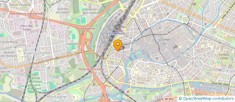 localisation de l'entreprise MADAME RIMA RABAI à STRASBOURG