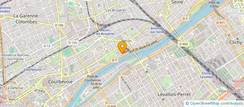 localisation de l'entreprise MADAME RIMA SAFFIEDINE à COURBEVOIE