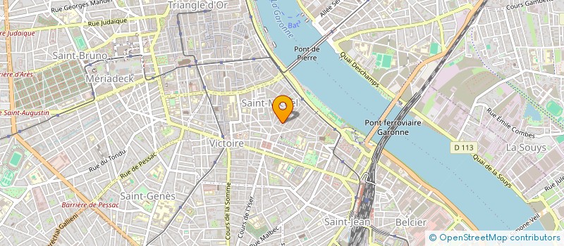 localisation de l'entreprise MADAME RIME AIN-LHOUT  BORDEAUX