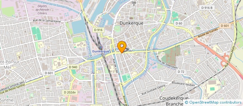 localisation de l'entreprise MADAME RIME EL ARABI à DUNKERQUE