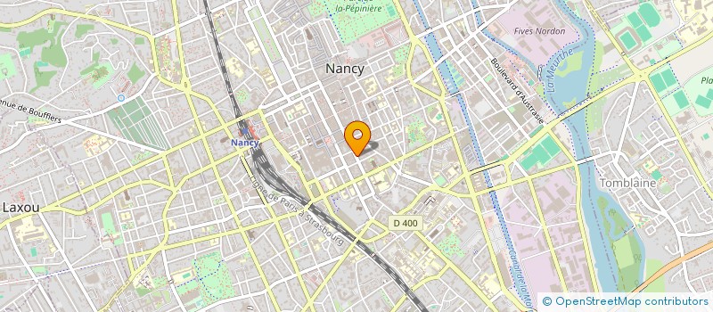 localisation de l'entreprise MADAME RIME NSEIR  NANCY