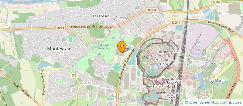 localisation de l'entreprise MADAME RIMEL ZARRIA  CHESSY