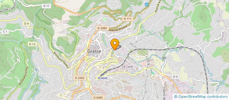 localisation de l'entreprise MADAME RIMEN BOUBAKER  GRASSE