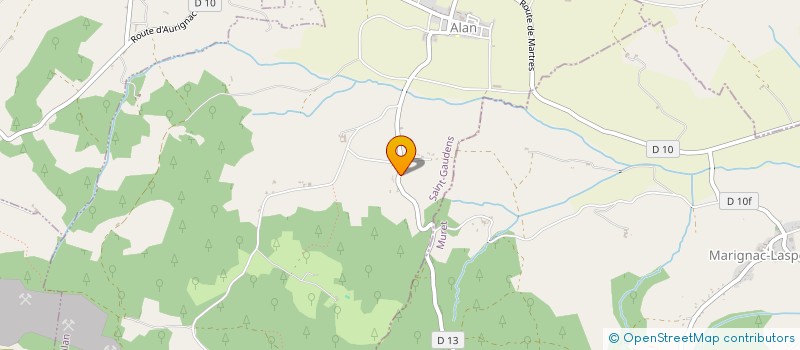 localisation de l'entreprise MADAME RIMMA MUZALEVSKAYA  PEYROUZET