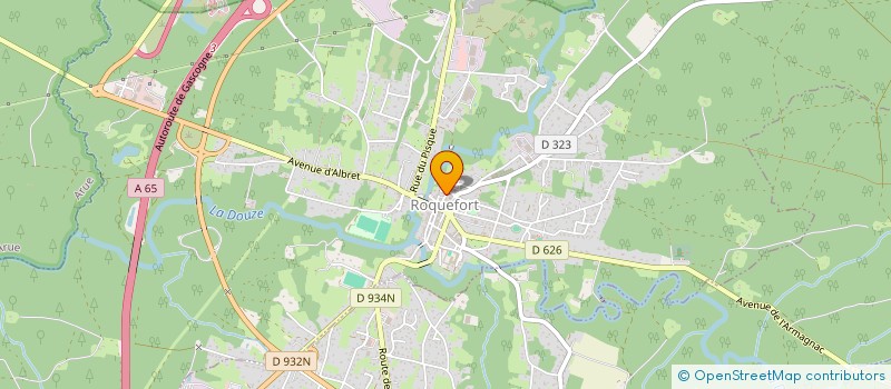 localisation de l'entreprise MADAME RINA BONANNO  ROQUEFORT