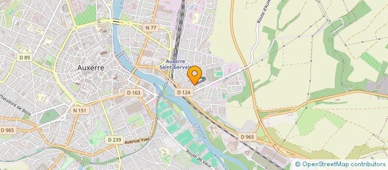 localisation de l'entreprise MADAME RINA SHRESTHA  AUXERRE