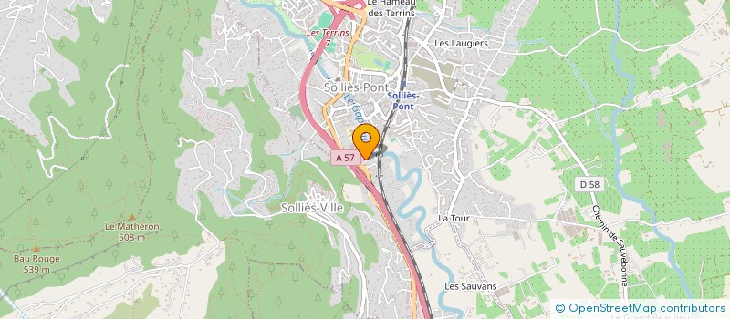 localisation de l'entreprise MADAME RINA VARESE  SOLLIES-PONT