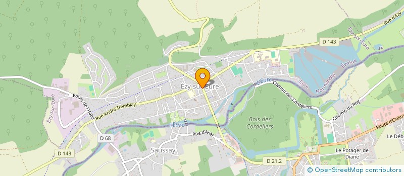 localisation de l'entreprise MADAME RINRADA YOTHAPARN  EZY-SUR-EURE