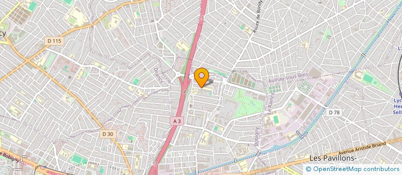 localisation de l'entreprise MADAME RIOUAD RANNIA DJAE  BONDY