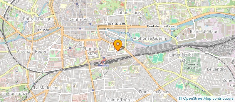 localisation de l'entreprise MADAME RISA YANAGIDAIRA  RENNES