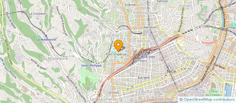 localisation de l'entreprise MADAME RISALBA FAVAZZO à NICE