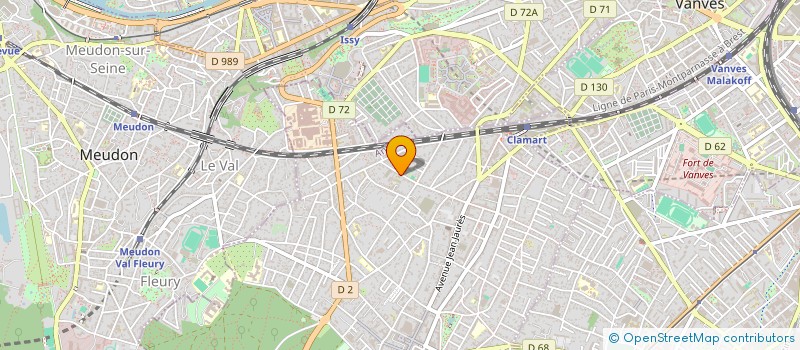 localisation de l'entreprise MADAME RISELAINE OUADAH  CLAMART