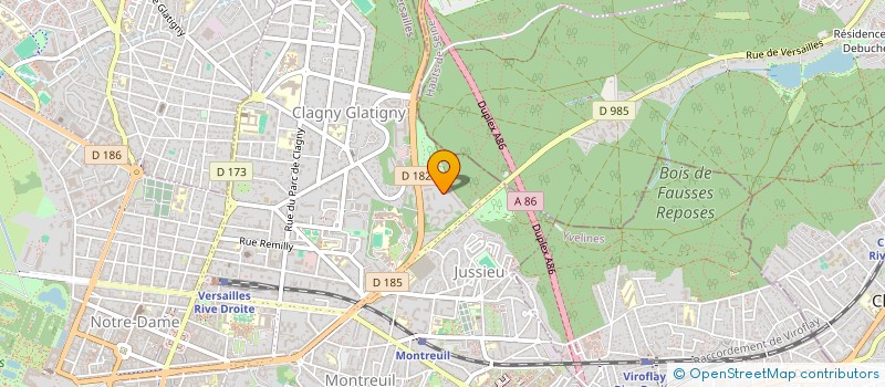 localisation de l'entreprise MADAME RITA ABREU MACHADO E FREIXO OLIVEIRA à VERSAILLES