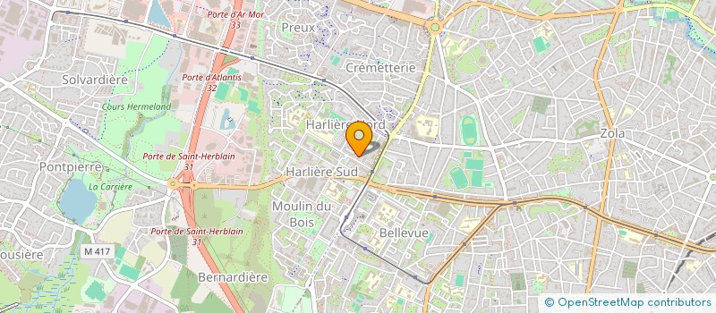 localisation de l'entreprise MADAME RITA ABUBAKAROVA  SAINT-HERBLAIN