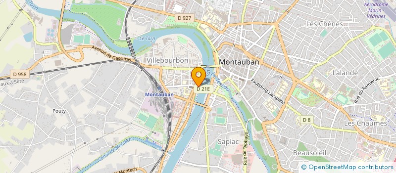 localisation de l'entreprise MADAME RITA AJAR  MONTAUBAN
