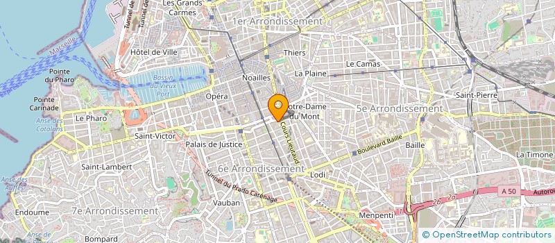 localisation de l'entreprise MADAME RITA AL ALAM à MARSEILLE