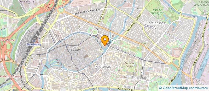 localisation de l'entreprise MADAME RITA BADER  STRASBOURG