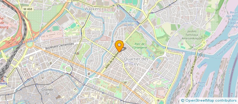localisation de l'entreprise MADAME RITA CASTELLANO à STRASBOURG