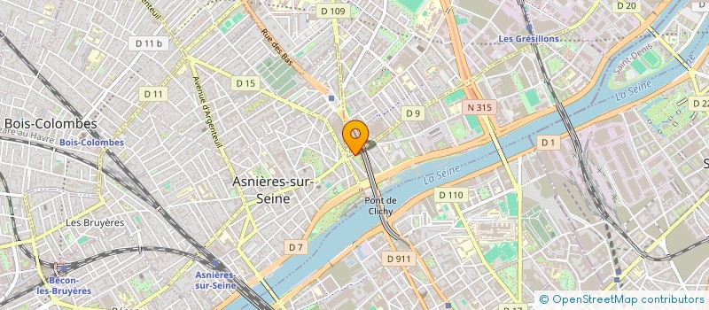 localisation de l'entreprise MADAME RITA CHRIQUI à ASNIERES-SUR-SEINE
