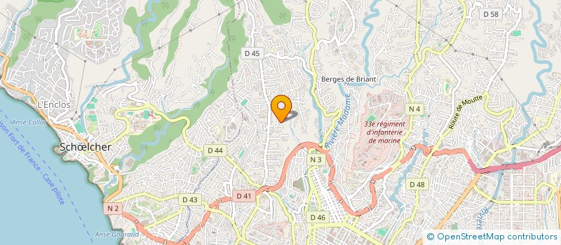 localisation de l'entreprise MADAME RITA CLAVOT  FORT-DE-FRANCE