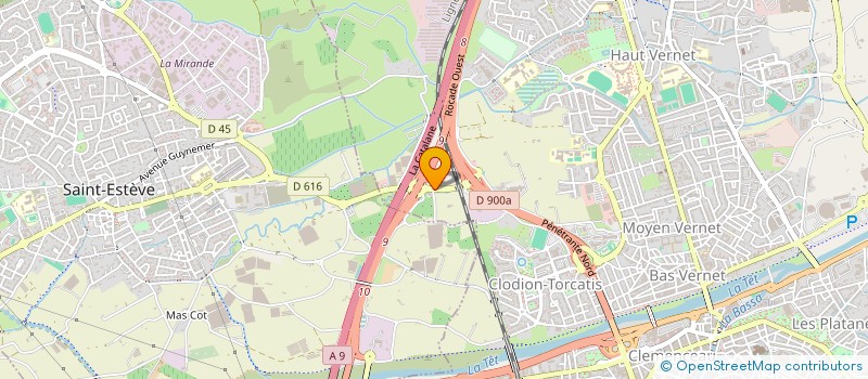 localisation de l'entreprise MADAME RITA CUFI  PERPIGNAN