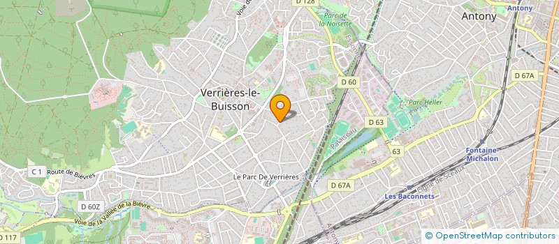 localisation de l'entreprise MADAME RITA DE CASSIA AMBROGINI à VERRIERES-LE-BUISSON