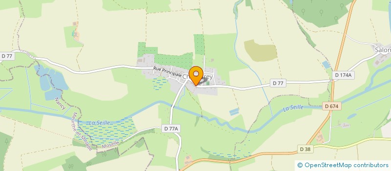 localisation de l'entreprise MADAME RITA EBERHART  AMELECOURT