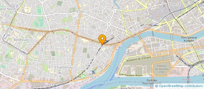 localisation de l'entreprise MADAME RITA EFOSA à NANTES