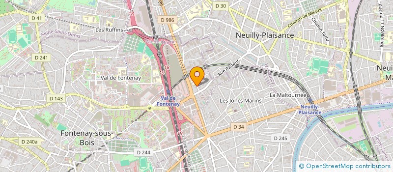 localisation de l'entreprise MADAME RITA EL KHOURY  SARTROUVILLE