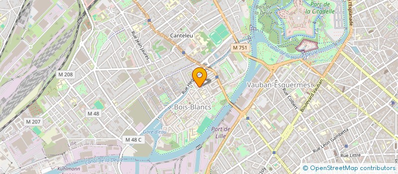 localisation de l'entreprise MADAME RITA FIEVEZ à LILLE