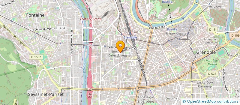 localisation de l'entreprise MADAME RITA FIORE à GRENOBLE