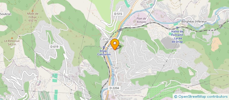 localisation de l'entreprise MADAME RITA FIORUCCI  DRAP