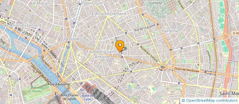 localisation de l'entreprise MADAME RITA GOETGHELUCK  PARIS