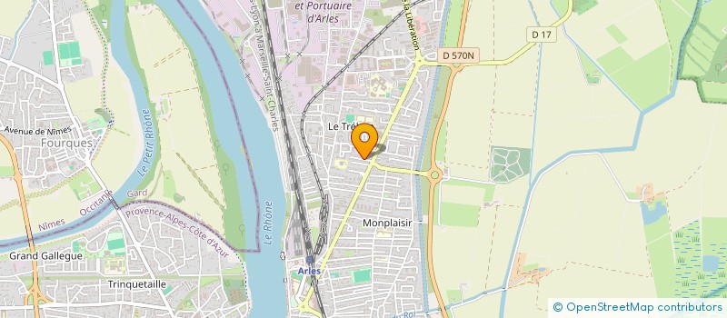 localisation de l'entreprise MADAME RITA HORVATH  ARLES