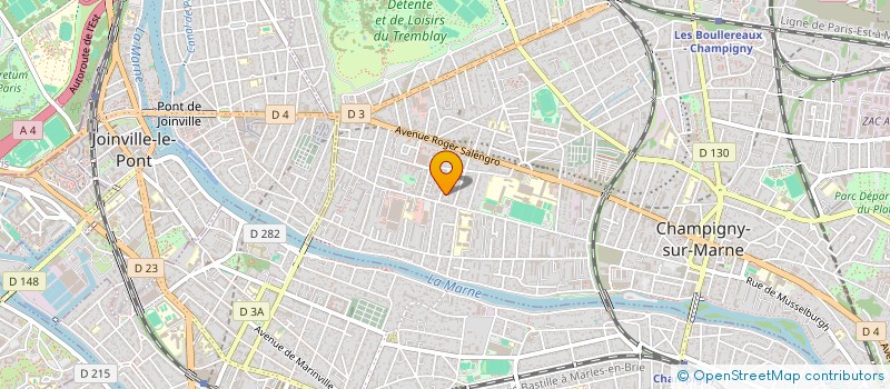 localisation de l'entreprise MADAME RITA IRAQUI à CHAMPIGNY-SUR-MARNE