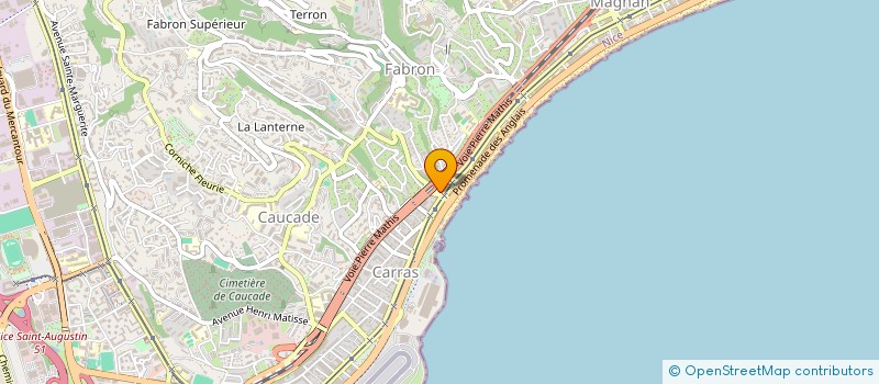 localisation de l'entreprise MADAME RITA KOLESNIKOV à NICE