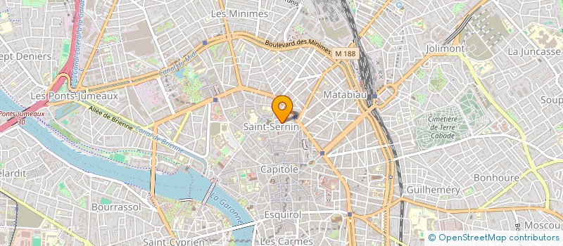 localisation de l'entreprise MADAME RITA LARISSA DENAMSE KETTE  TOULOUSE