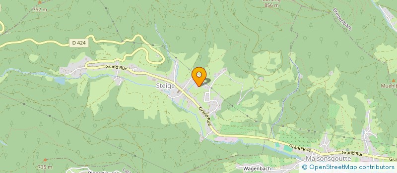 localisation de l'entreprise MADAME RITA LAVIGNE  STEIGE