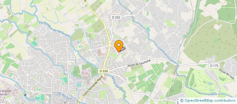 localisation de l'entreprise MADAME RITA MARIA VAN HOVE à L'ISLE-SUR-LA-SORGUE