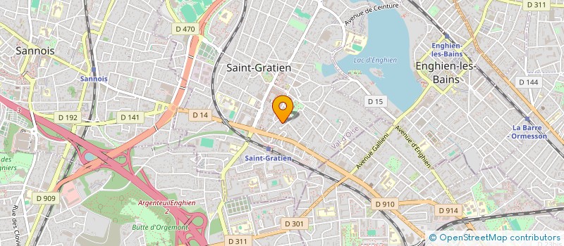 localisation de l'entreprise MADAME RITA MARIE MARCELLE DRIGUI  SAINT-GRATIEN