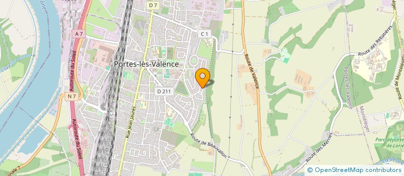 localisation de l'entreprise MADAME RITA PABERZA  PORTES-LES-VALENCE