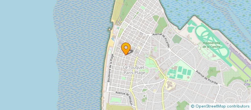 localisation de l'entreprise MADAME RITA PFEIFFER  LE TOUQUET-PARIS-PLAGE