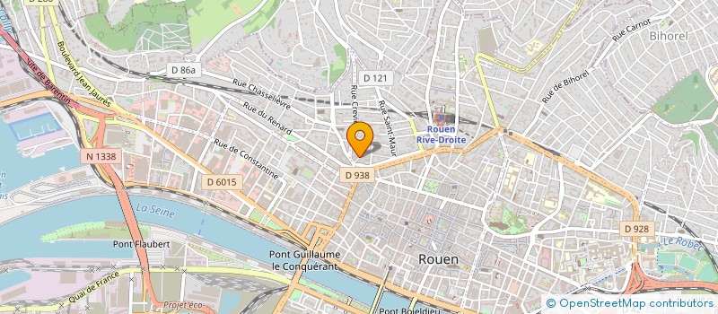 localisation de l'entreprise MADAME RITA PINTO à ROUEN