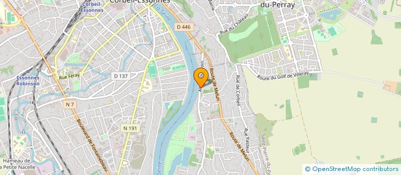 localisation de l'entreprise MADAME RITA RICCI à SAINTRY-SUR-SEINE
