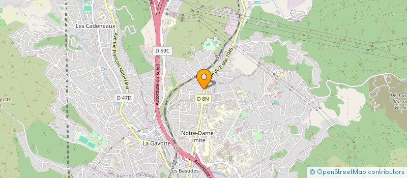 localisation de l'entreprise MADAME RITA TANDA à SEPTEMES-LES-VALLONS