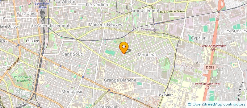 localisation de l'entreprise MADAME RITA WANTERSTEN  LYON